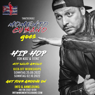 Kick-off Workshops HipHop for kiDz & TeenZ mit Salvo am 02.10. !